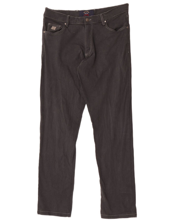 Paul & Shark Herre Slim Casual Bukser EU 50 Large W34 L31 Grå Bomuld