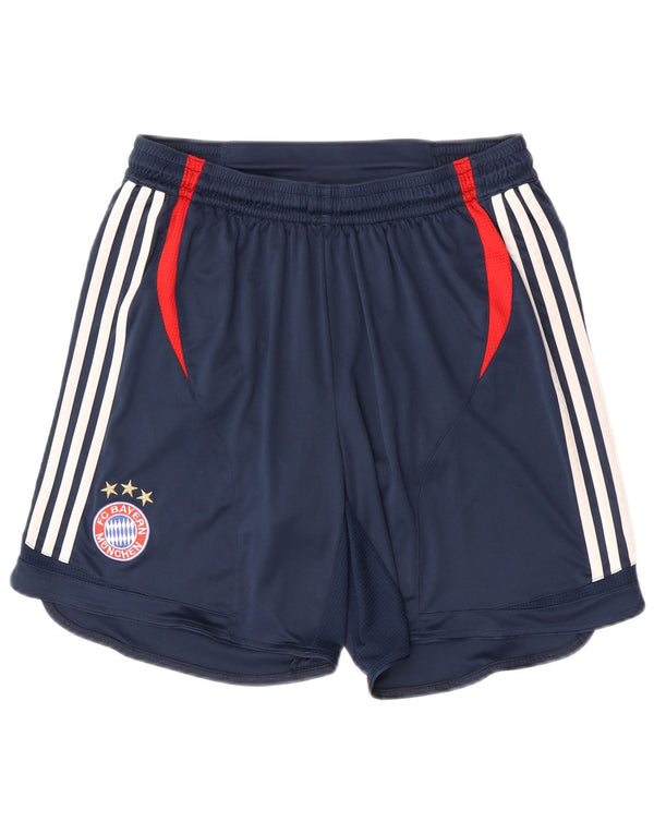 Adidas Herre FC Bayern Munchen Graphic Sports Shorts XL Navy Blue Colourblock
