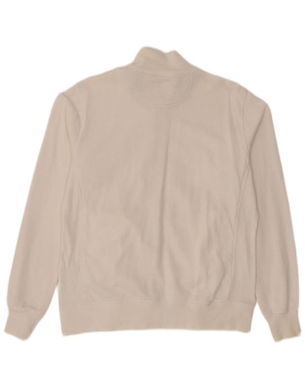 Champion Womens Easy Fit træningsdragt Topjakke UK 16 Stor hvid bomuld
