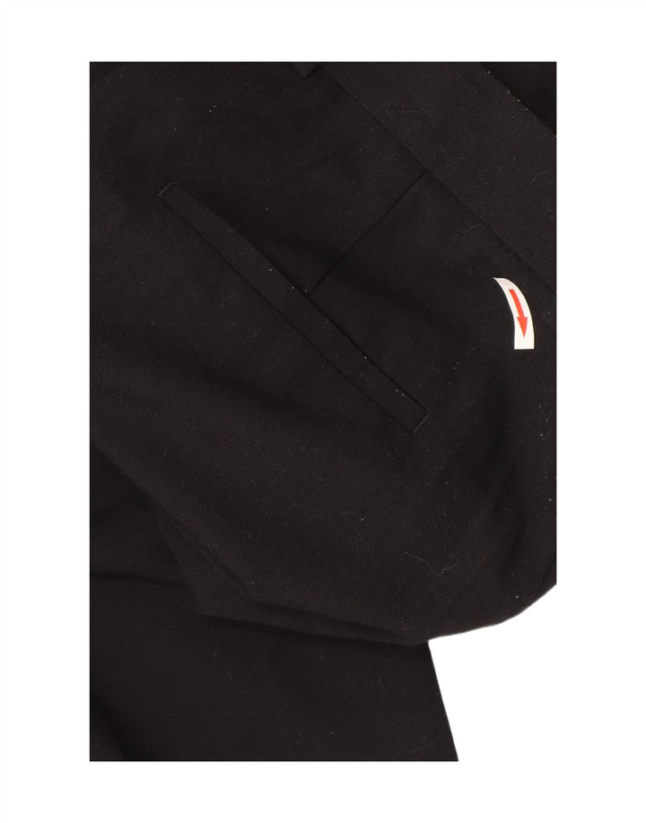 Marks & Spencer Straight Cargo Bukser til kvinder UK 12 Medium W30 L30 Sort