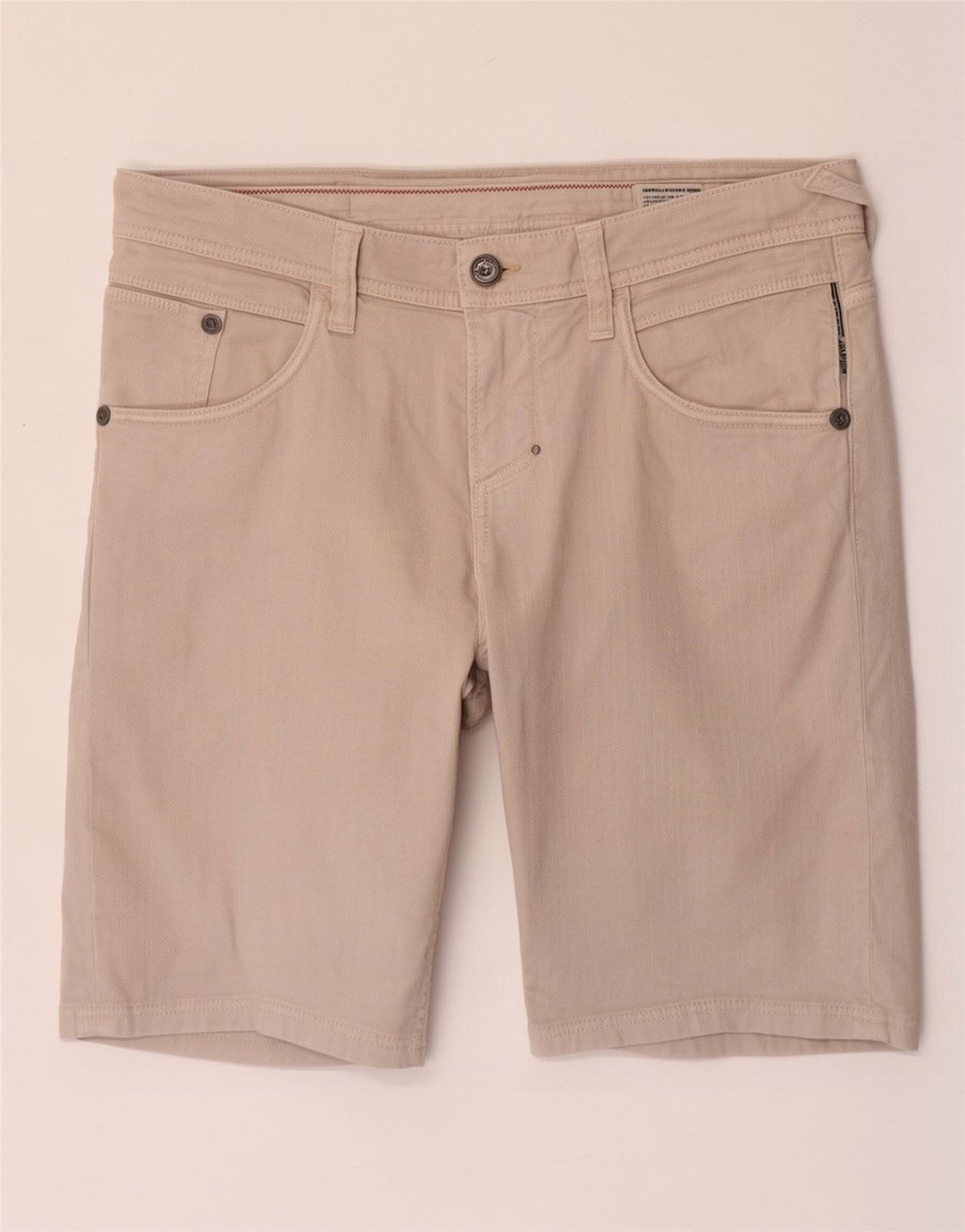 Meltin' Pot Dame Casual Shorts W32 Stor Beige Bomuld