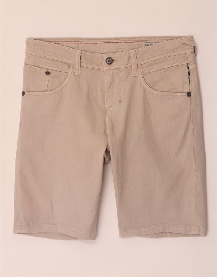 Meltin' Pot Dame Casual Shorts W32 Stor Beige Bomuld