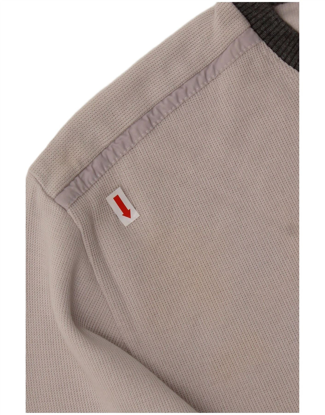 HUGO BOSS Herre Top Langærmet XL Off White Colourblock Bomuld