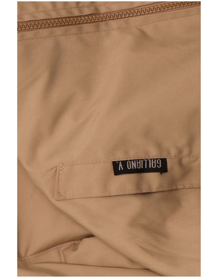 Galliano Bomberjakke til mænd UK 38 Medium Beige