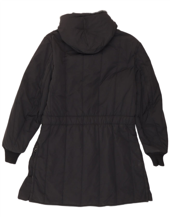Refrigiwear Herre Sixty Hooded Padded Coat UK 40 Large Black Polyamide