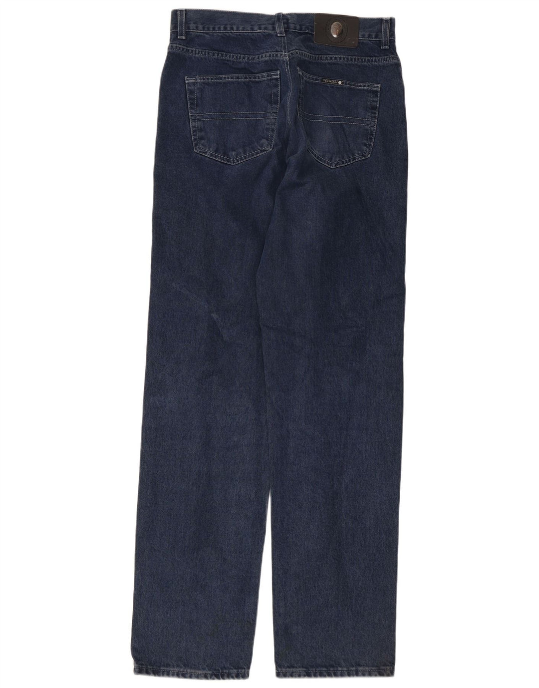 Trussardi Straight Jeans til mænd W34 L32 Marineblå bomuld