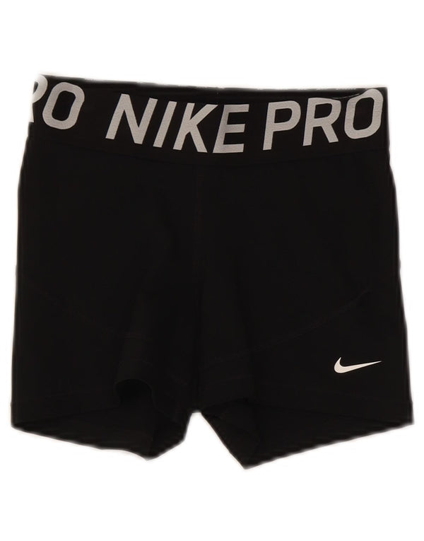 Nike grafiske sportsshorts til kvinder UK 4 XS Sort