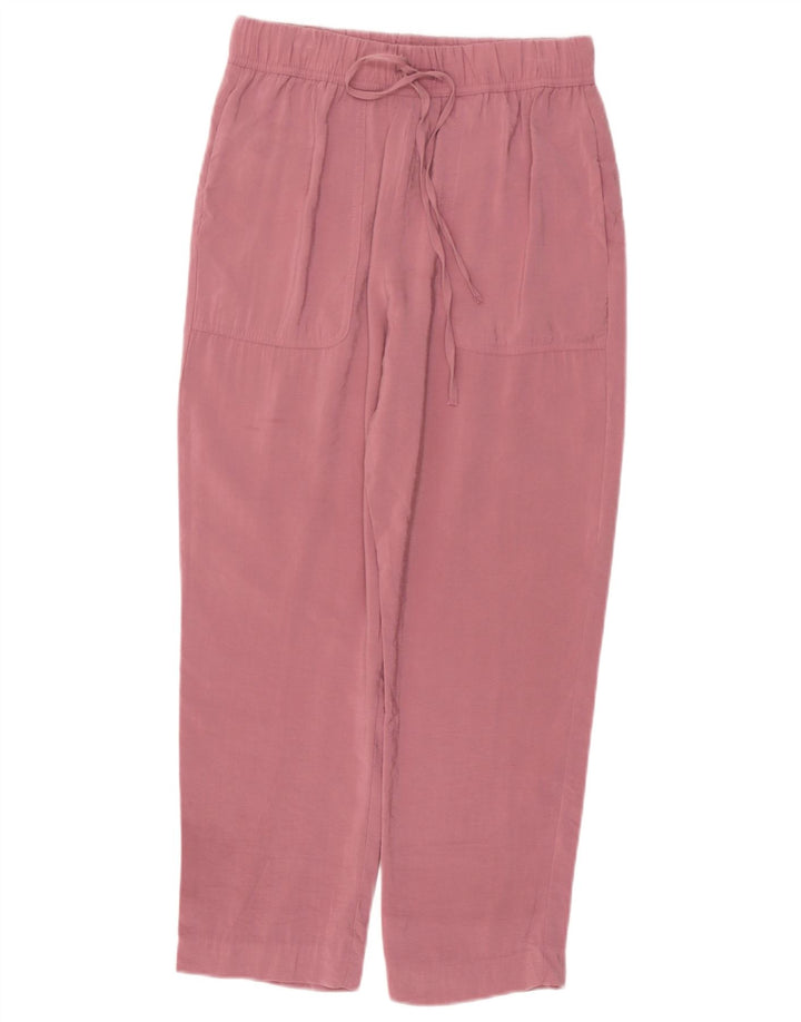 ZARA Womens Tracksuit Trousers UK 4 XS  Pink
