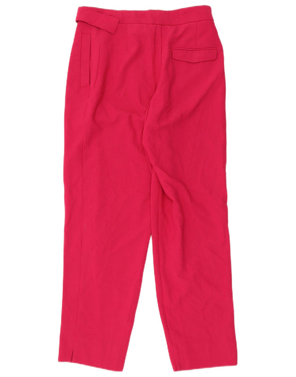 Topshop Dame-Pegged Chino-bukser UK 10 Small W28 L25 Pink Polyester