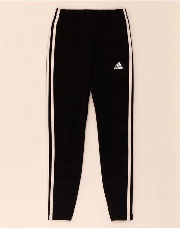 Adidas pigetræningsbukser 7-8 år Sort polyester