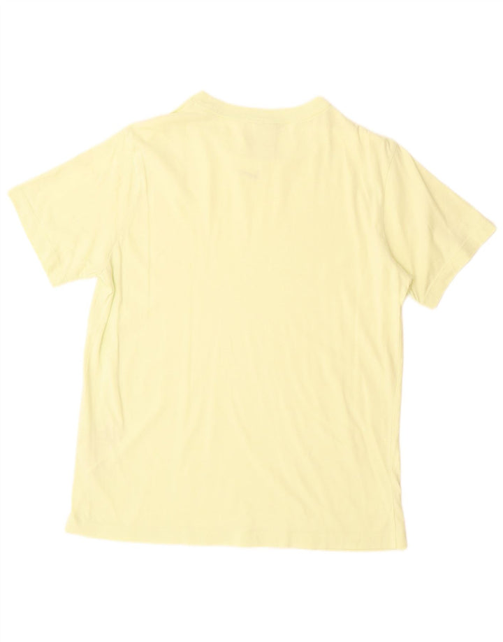 Nike T-shirt top XS gul bomuld til mænd
