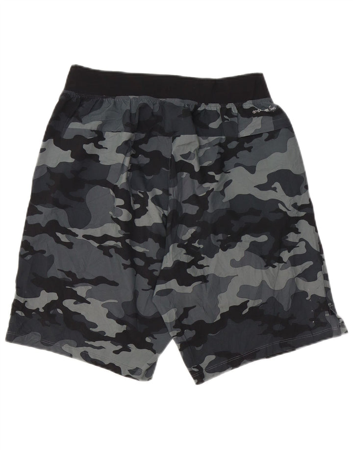 RUSSELL ATHLETIC Sportsshorts til mænd Små grå camouflagepolyester