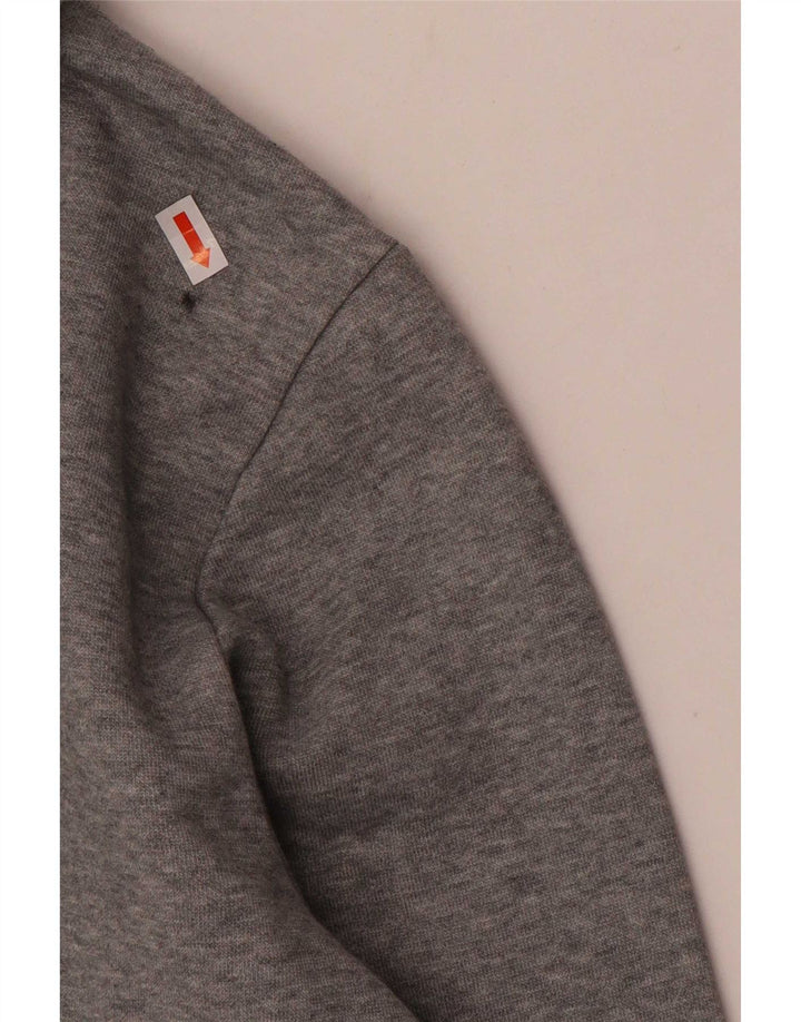 Puma Herre grafisk hættetrøje Jumper Medium Grey Flecked Bomuld