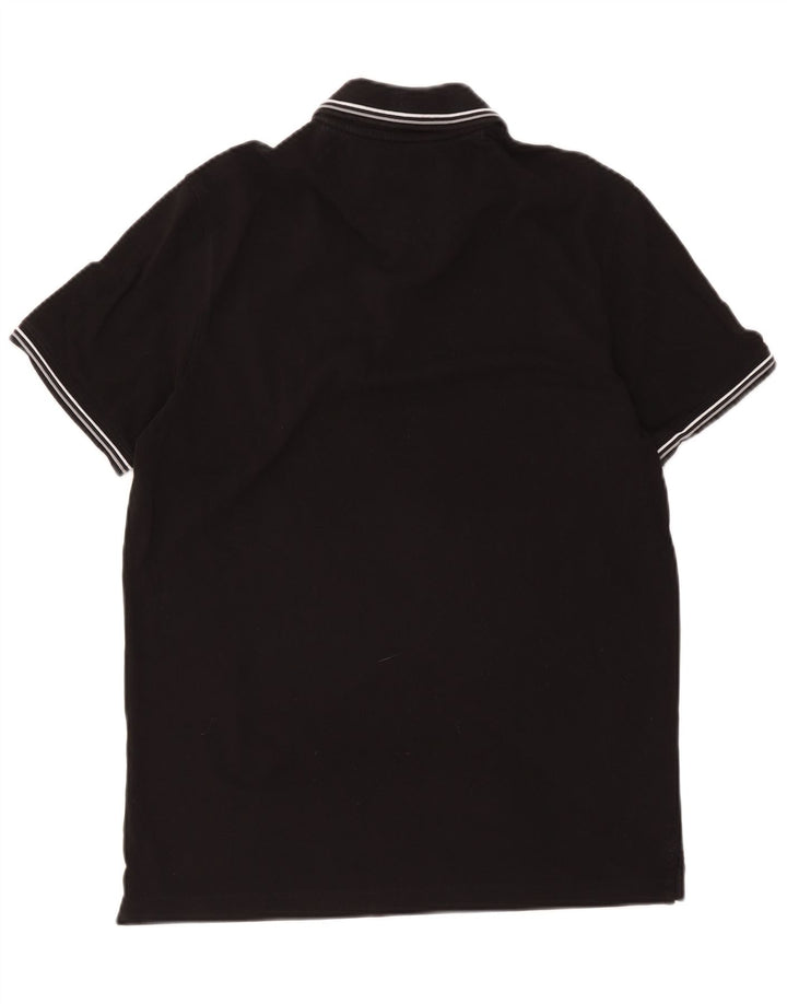 Bugatti herre poloshirt Medium sort stribet