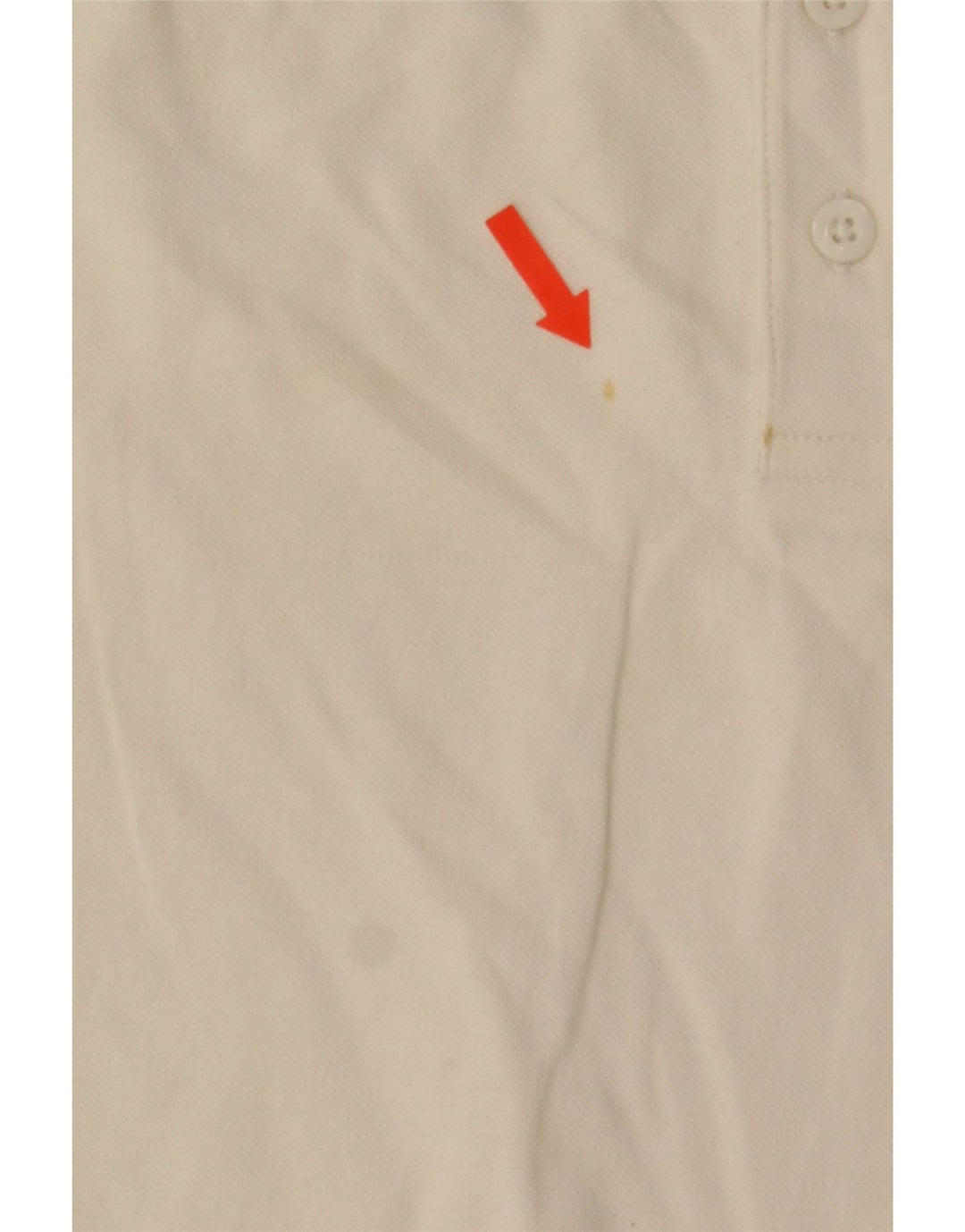 Kappa herre poloshirt Medium hvid bomuld