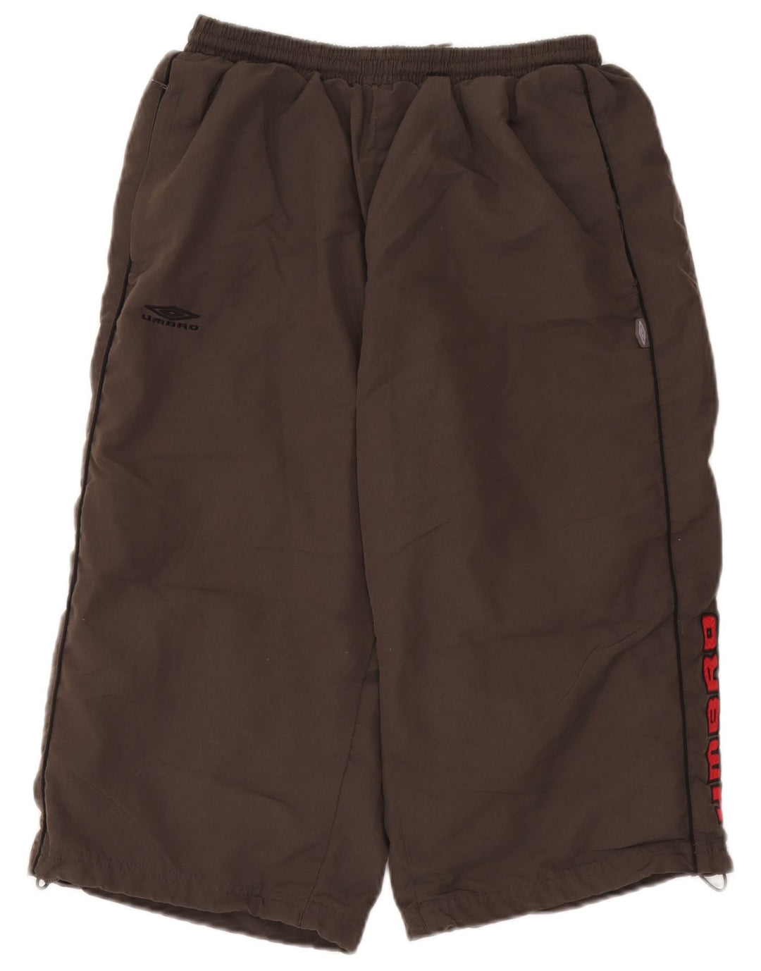 Umbro Herre Graphic Bermuda Sport Shorts Large Grå Polyester