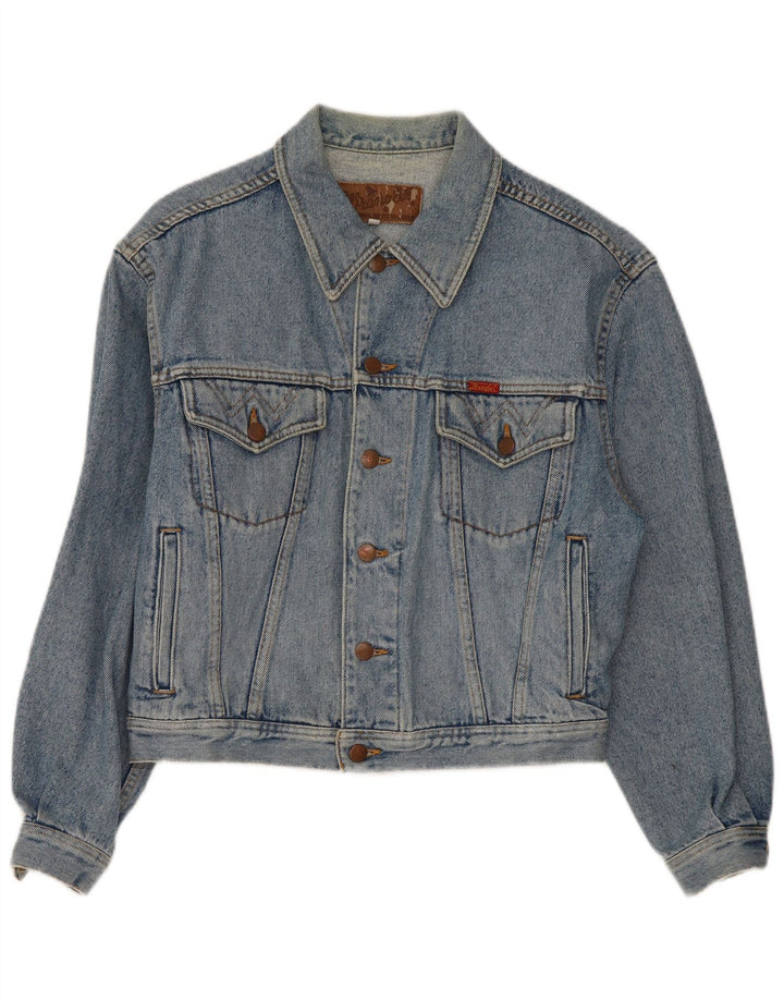 Wrangler Denimjakke til mænd UK 36 Small Blue