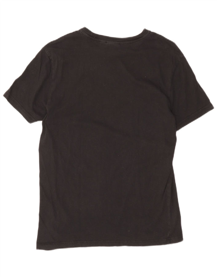 Napapijri Herre T-Shirt Top Lille Sort