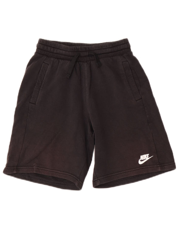 Nike drenge sportsshorts 10-11 år medium sort bomuld