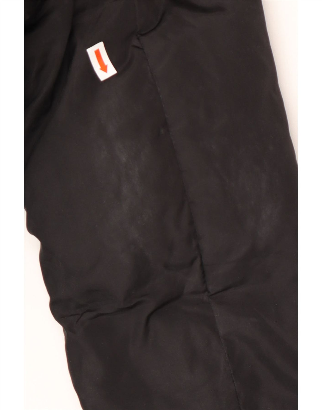 ARMANI JEANS Dame Oversized hætte polstret frakke IT 38 XS sort polyester