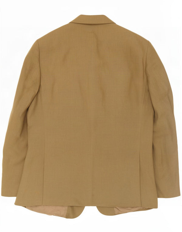 Valentino Herre 3-knaps blazerjakke IT 50 Large Khaki Linen