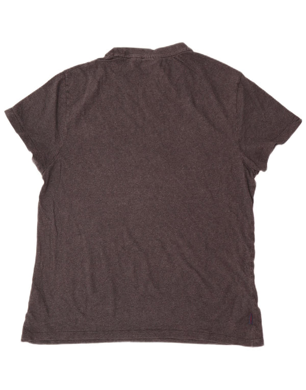 Superdry Herre grafisk T-shirt Top XL Grå Bomuld