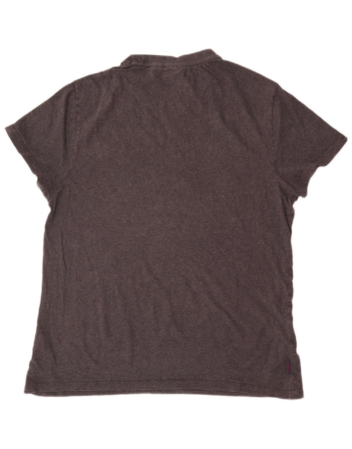 Superdry Herre grafisk T-shirt Top XL Grå Bomuld