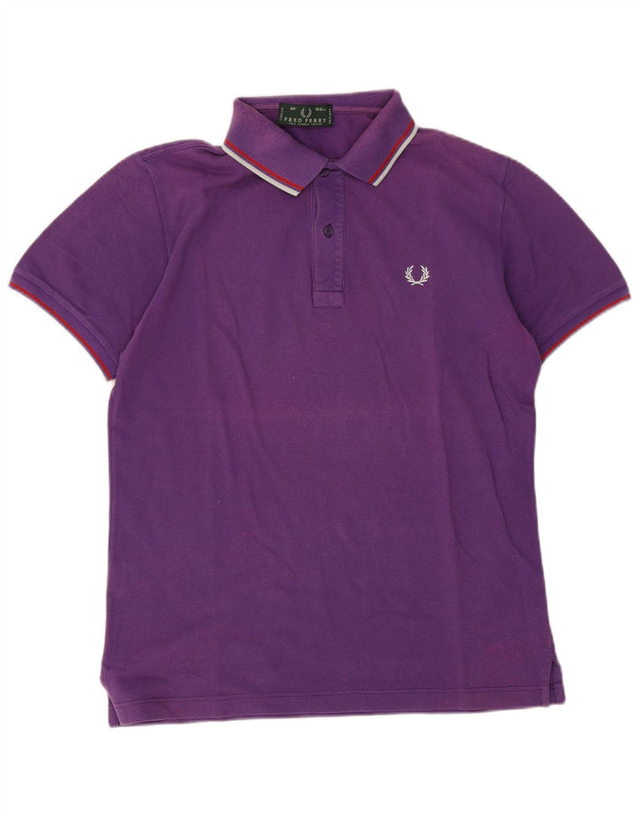 Fred Perry Herre poloshirt Medium Lilla Bomuld