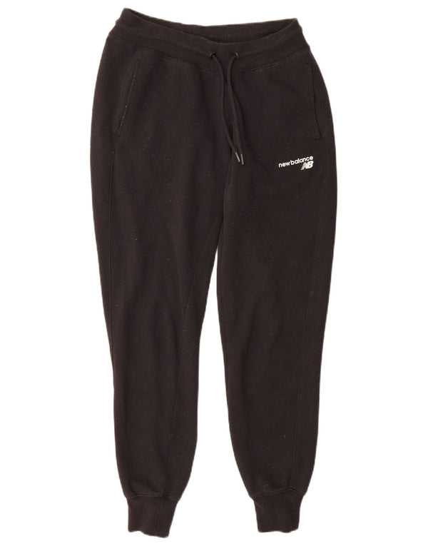 New Balance Dame træningsdragt Bukser Joggers UK 8 Small Black