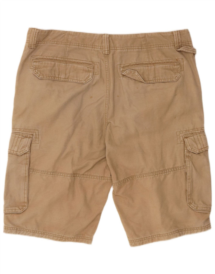MOUNTAIN WAREHOUSE Herre Cargo Shorts W38 XL Beige Bomuld
