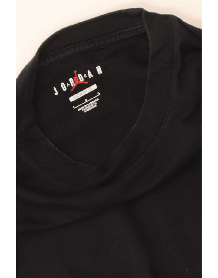 Jordan Herre Loose Fit T-Shirt Top Stor Sort