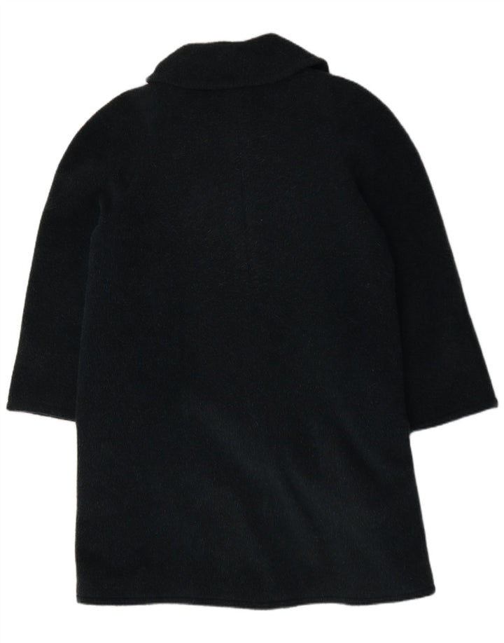 VINTAGE Dame Oversized Overfrakke UK 14 Large Green