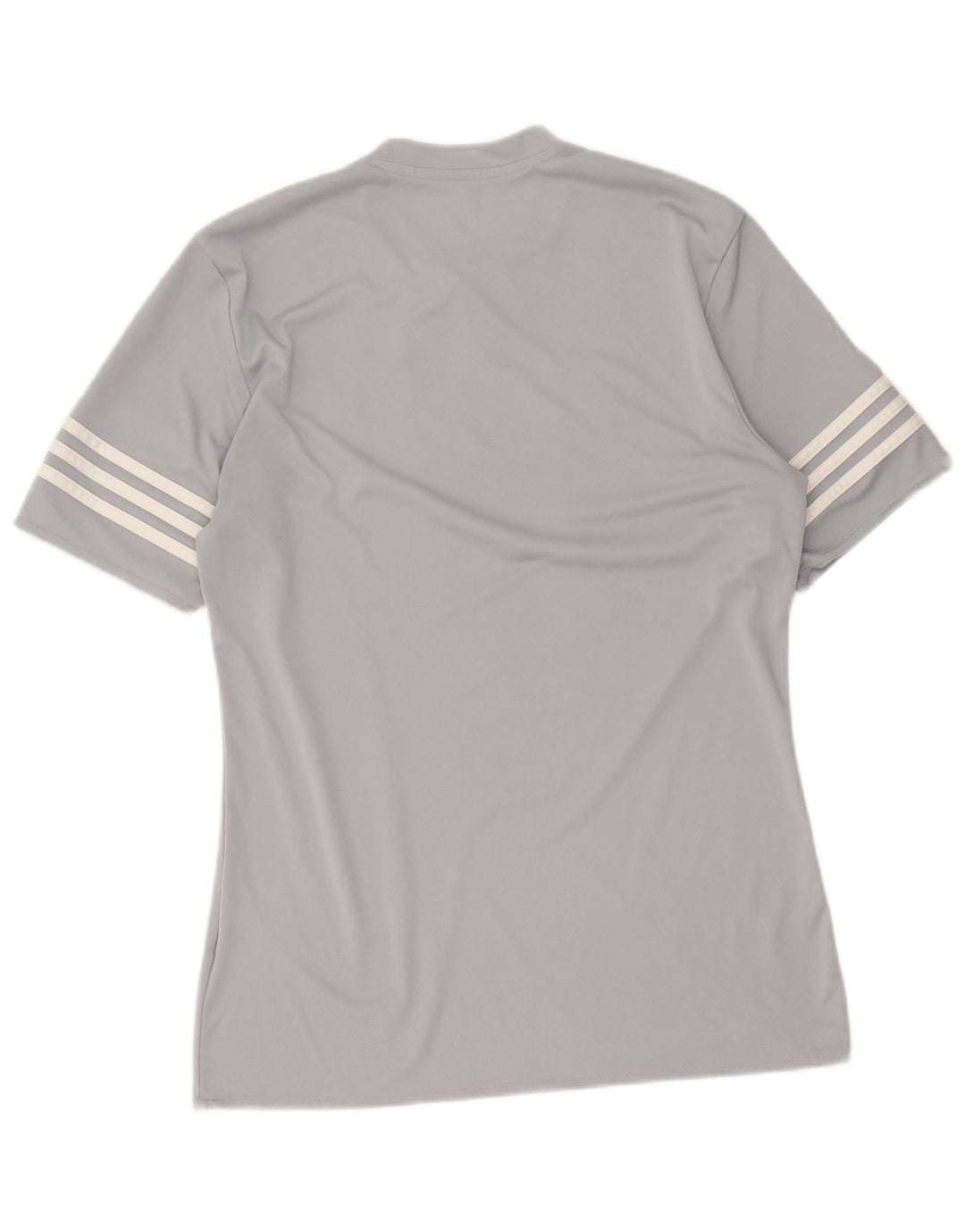 Adidas Herre Climalite T-Shirt Top Medium Grå Polyester