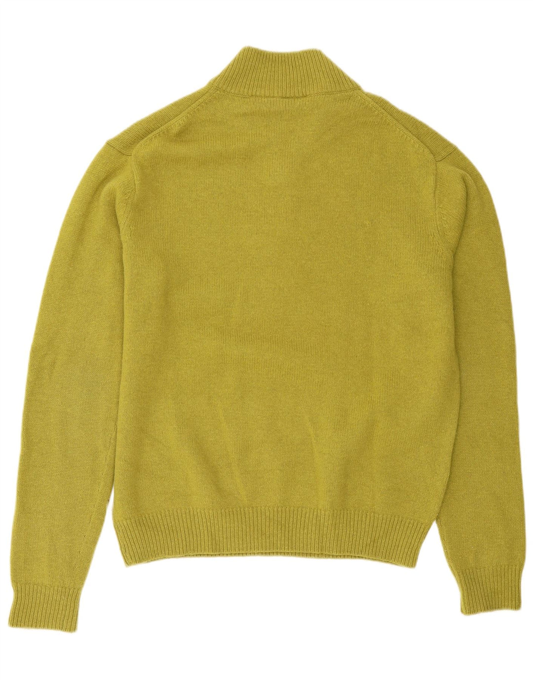Fila Herre Zip Neck Jumper Sweater XL Khaki Wool