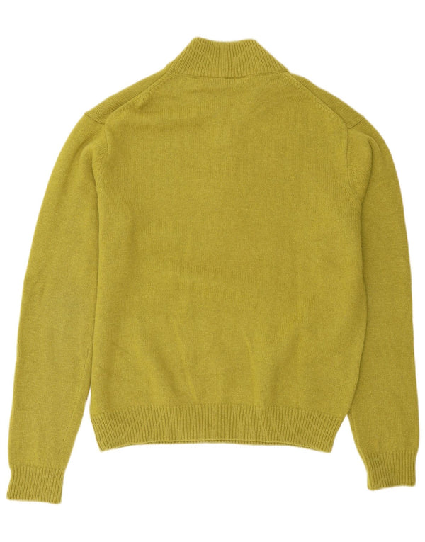 Fila Herre Zip Neck Jumper Sweater XL Khaki Wool