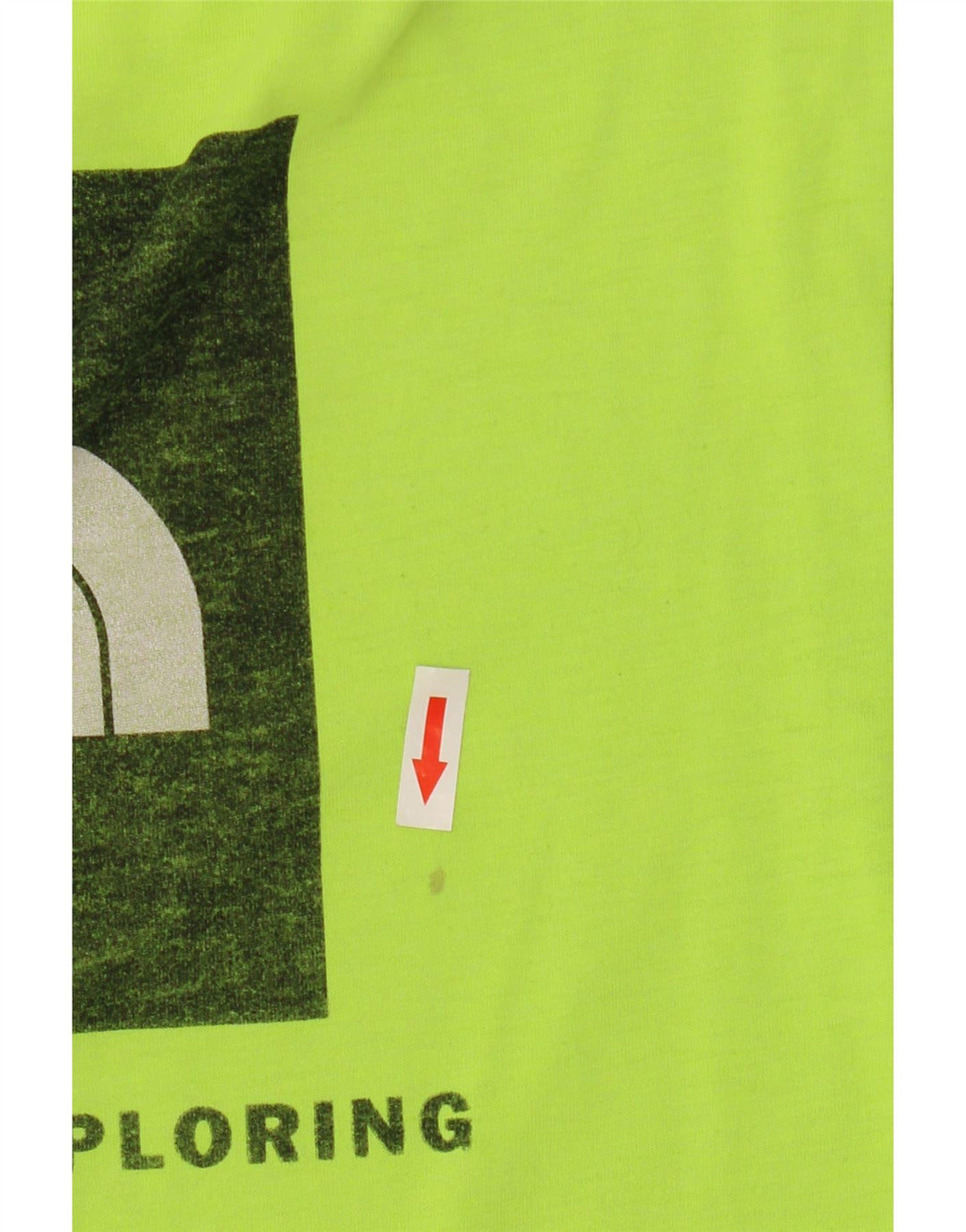 The North Face Herre Grafisk T-Shirt Top Lille Grøn Polyester
