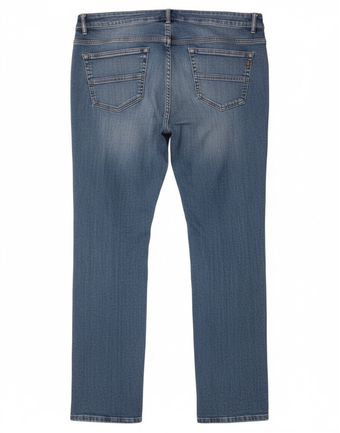 Dacks Herre Regular Fit Straight Jeans IT 52 XL W36 L33 Blå