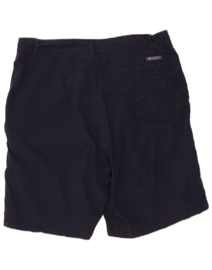 Champion Herre Chino Shorts Medium W32 Marineblå Bomuld