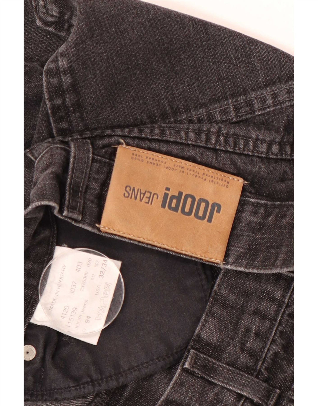 Joop Herre Tapered Jeans W32 L34 Grå Bomuld