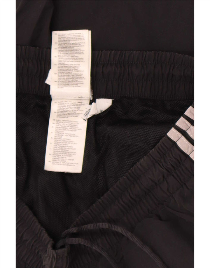 Adidas Sportshorts til mænd, store, sorte nylon