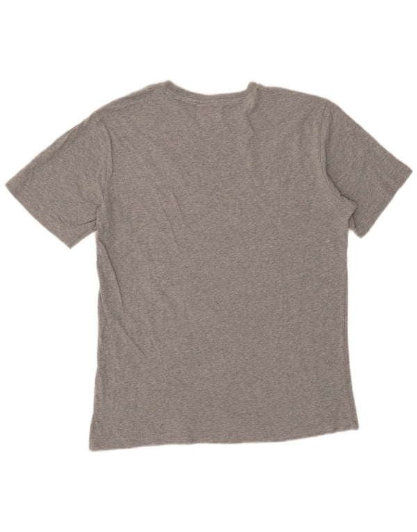 Champion Dame Grafisk T-Shirt Top UK 18 XL Grå