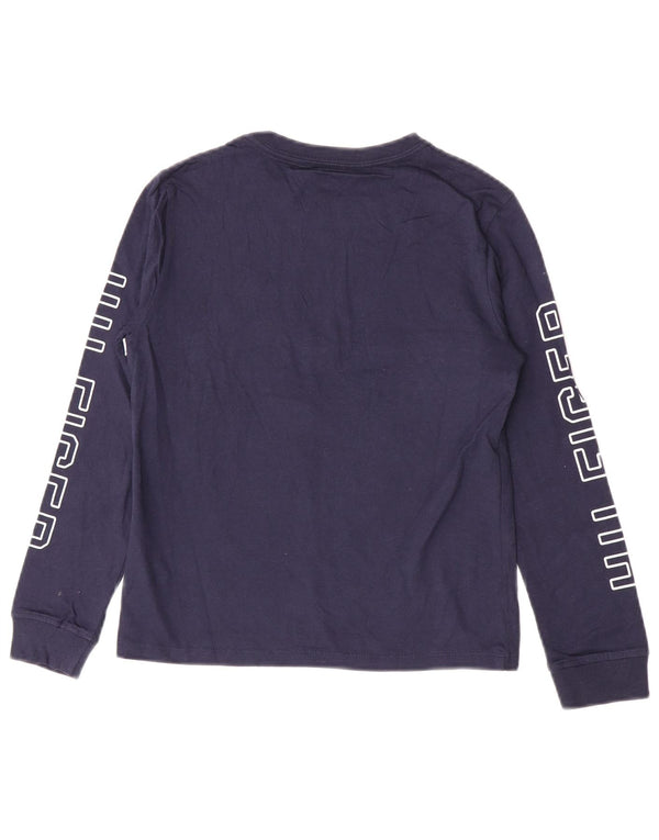 Tommy Hilfiger Boys Grafisk Top Langærmet 8-9 år Smnall Navy Blue