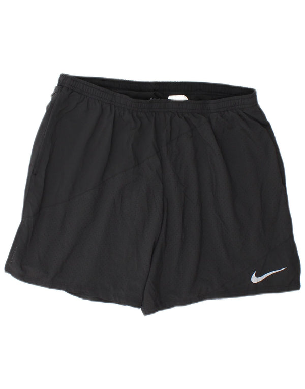 Nike Herre Dri Fit sportsshorts XL sort polyester