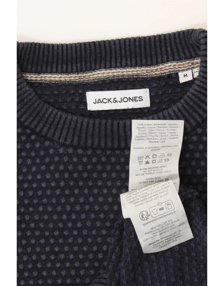 Jack & Jones Herre trøjetrøje med rund hals Medium Marineblå Polka Dot