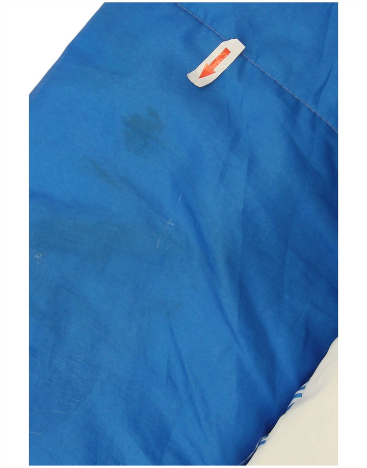 Vintage polstret herrejakke UK 42 XL Blue Colourblock