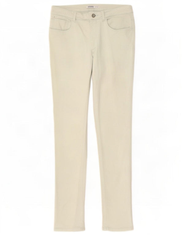 Zara Dame Skinny Jeans EU 42 Large W32 L30 Grøn Bomuld