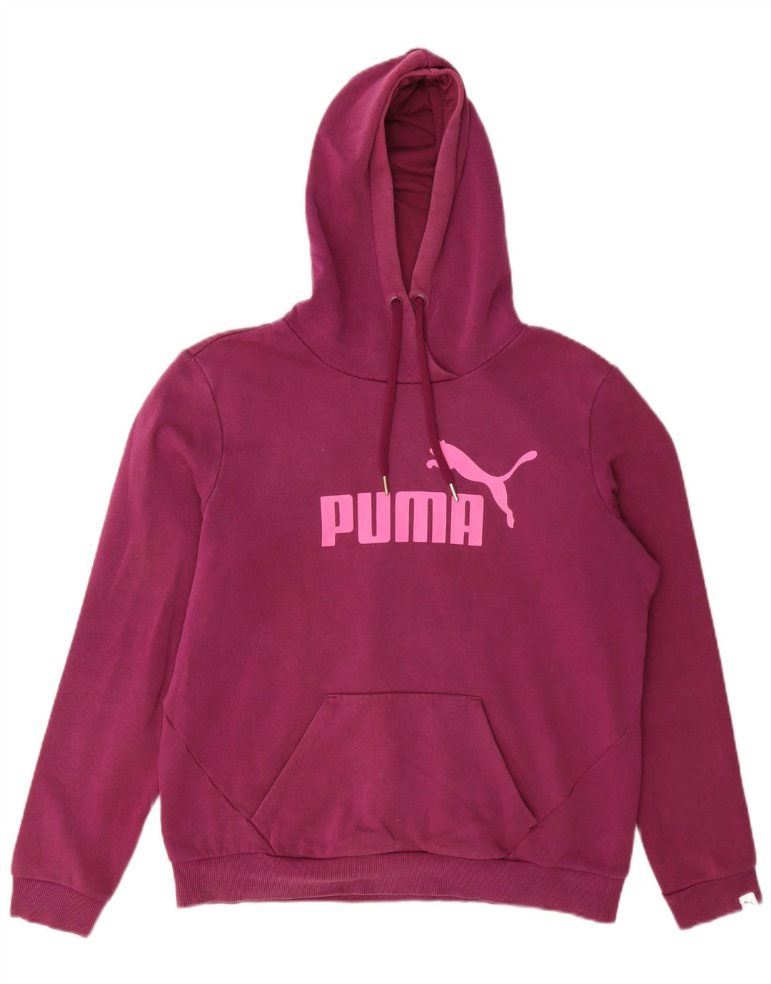 Puma grafisk hættetrøje til kvinder DK 14 Stor lilla polyester