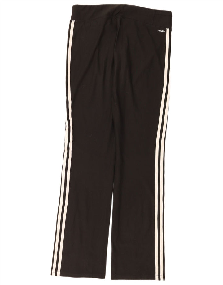 Adidas Træningsdragtsbukser til kvinder UK 12/14 Medium Sort Polyester