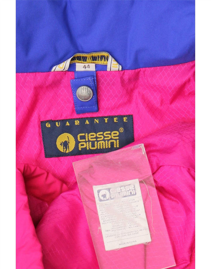 Ciesse Piumini Dame Windbreaker Jacket IT 44 Medium Pink Colourblock