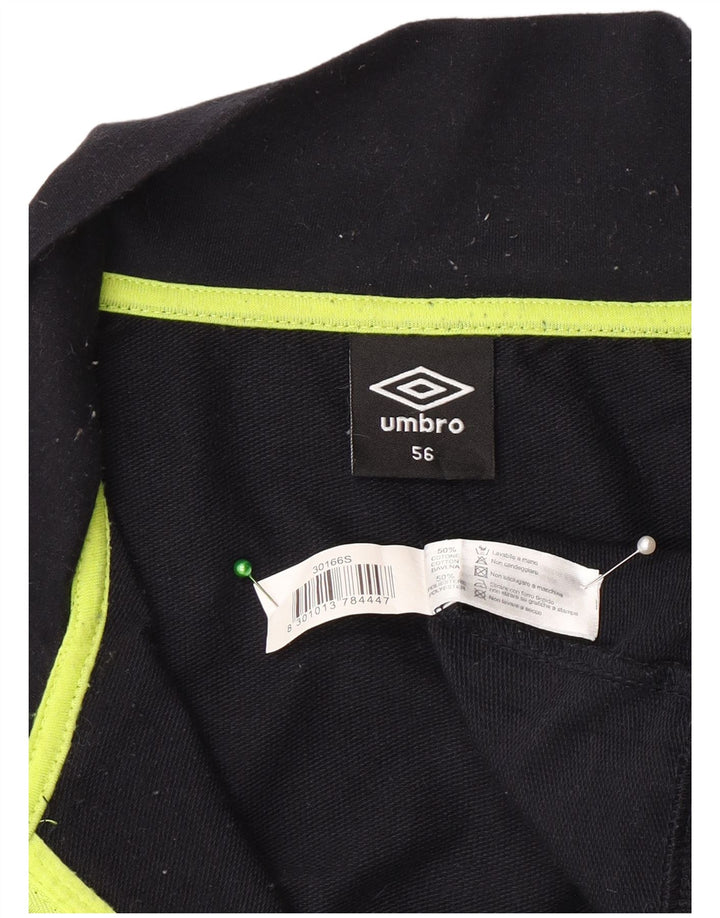 Umbro Herre Grafisk træningsdragt Topjakke IT 56 XL Sort Bomuld